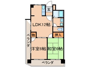 プランドールむつみの物件間取画像